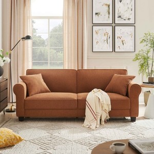 MINIMORE Modern Style 86.2" W Reva 3Seater Mid-Century Sofa - 1 of 4