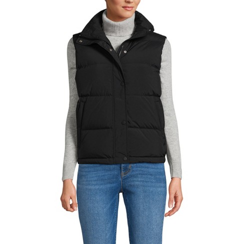 Lands end puffer vest best sale