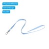 Unique Bargains Polyester Wear-resistant Lightweight ID Card Neck Lanyards with Hook 20 Pcs - 4 of 4