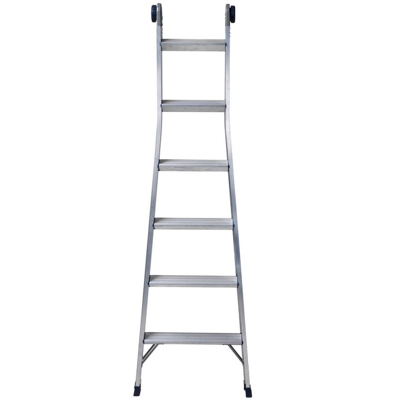 COSCO 2-in-1 Step and Extension Ladder (Aluminum, Multi-Position) (16 Ft. Max Reach), 1 of 5