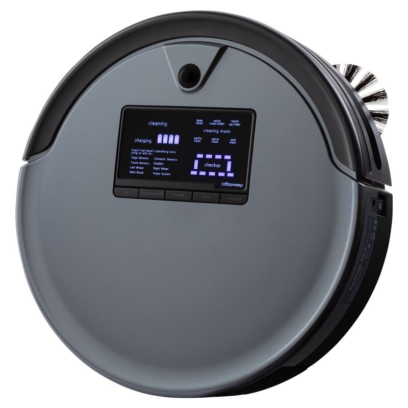 bObsweep PetHair Plus Robot Vacuum Cleaner and Mop - Gray - WPP56002, 3 of 11
