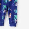 Disney Stitch Baby Boy Girl 2pcs Naia Sustainable Fabric Character Print Romper and Pants Set - 3 of 4