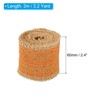 Unique Bargains Soft Wrapping Decoration Burlap Fabric Ribbon Lace Roll 2 Pcs - 2 of 4