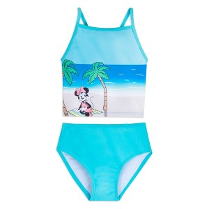 Girls' Minnie Mouse 2pc Swim Set - Disney Store - 1 of 4