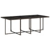 vidaXL Patio Dining Set Set of 12 Brown, Cream white - 4 of 4