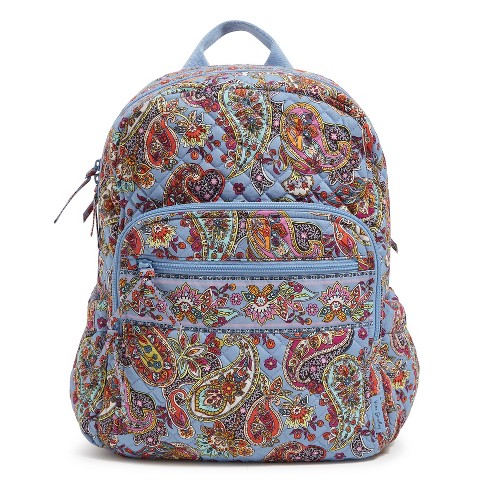 Vera Bradley Women's Cotton Campus Backpack Provence Paisley