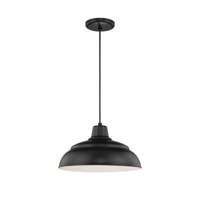 Millennium Lighting R Series 1 - Light Pendant in  Satin Black