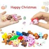 Aoibox 2025 Advent Calendar 24 Piece 3D Animal Figurines Christmas Countdown Set for Kids Adults Stocking Stuffers Party Favors - 2 of 4