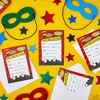 Juvale Action Hero Invitation Cards - 24 Fill-in Invites with Envelopes for Kids Birthday Bash and Theme Party, 5 x 7 Inches, Postcard Style - 2 of 4