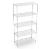 FONTOI Metal Storage Shelves, Adjustable Heavy Duty Shelving Unit, Standing Storage Rack Shelf Organizer - 4 of 4