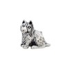 Black Bow Jewelry Sterling Silver Shetland Sheepdog Bead Charm - 2 of 4