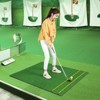 Costway 5 x 4 FT Golf Hitting Mat Artificial Indoor Outdoor Turf Golf Training Mat 27 mm - image 2 of 4