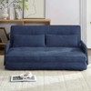 Mjkone Muti-Functional Folding Sofa Bed,Floor Sofa Bed Set,Lazy Sofa with Pillows,6 Position Adjustable Backrest - 4 of 4