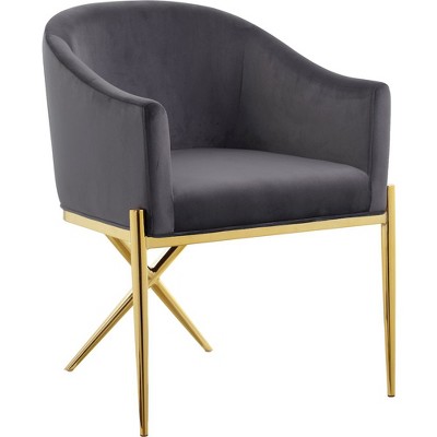 Meridian Furniture,Xavier Velvet Dining Chair