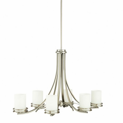 Kichler Lighting Hendrik 6 - Light Chandelier In Brushed Nickel : Target