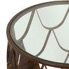 NicBex Side Table Simple Coffee Table with Hollow Design Modern End Table for Bederoom and Living Room - 3 of 4