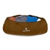 Bear & Bark Large Canvas Duffel Bag - Desert Brown 42"x16" - 138lb - Military and Army Cargo Style Carryall Duffle - 4 of 4