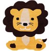 Unique Loom Playtime Kids Wool Collection Area Rug - Lion - 2 of 4
