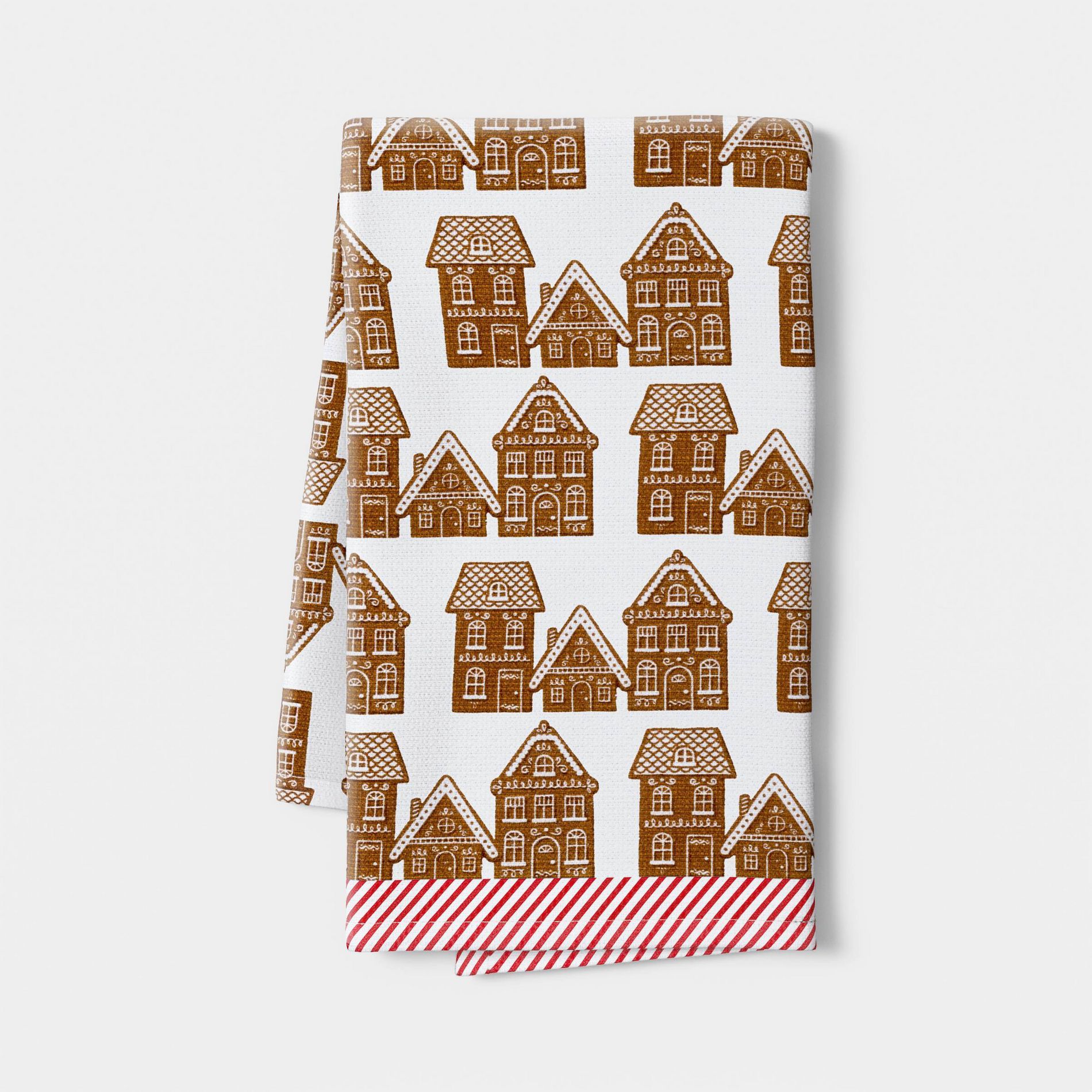 Christmas Gingerbread House Cotton Kitchen Towel - Wondershop™