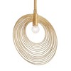Crystorama Lighting Doral 1 - Light Pendant in  Renaissance Gold - 3 of 4