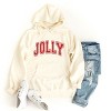 Simply Sage Market Jolly Varsity Thick Outline Hoodie - 3 of 4