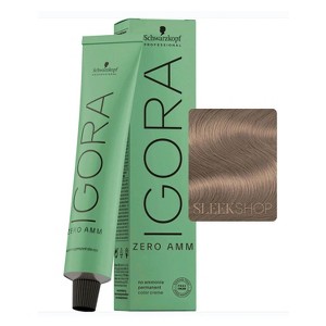 Schwarzkopf Professional Igora Zero AMM Ammonia-Free Permanent Color Creme - Hair Dye Haircolor - 1 of 3