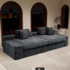 GDFStudio Alverra 118" Modular Corduroy Upholstered Compressed Sectional Sofa - 4 of 4