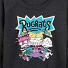 Women's - Rugrats - Squad Lightweight French Terry Wide Neck Long Sleeve Shirt - 2 of 4
