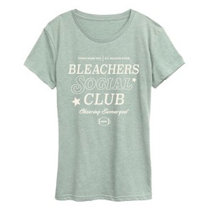 Women's - Instant Message - Bleachers Social Club Short Sleeve Graphic T-Shirt - 1 of 4