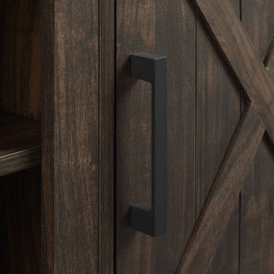 Gordon 58" Dark Walnut Rustic TV Stand