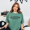 Simply Sage Market Women's Halloween Town University Short Sleeve Garment Dyed Tee - 2 of 4