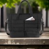 FATMOON Fitness Bag  - Travel Bag with Shoe Compartment Luggage Bag Quilted Sports Bag for Women - 2 of 4