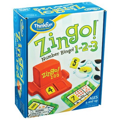 ThinkFun Zingo 1-2-3 Number Bingo