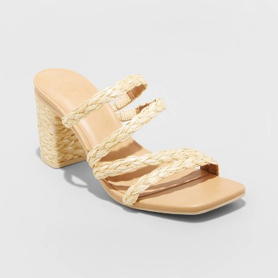 target heeled sandals
