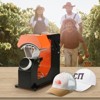 VEVOR 3-in-1 Auto Hat Heat Press with 3pcs Interchangeable Platens(6.6" x 2.7", 6.6" x 3.8", 6.1" x 3"), Black&Orange - 2 of 4