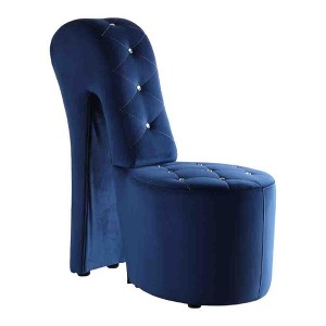 Chintaly Imports,Motion Back Side Chair - Set Of 2, Gray - 1 of 3