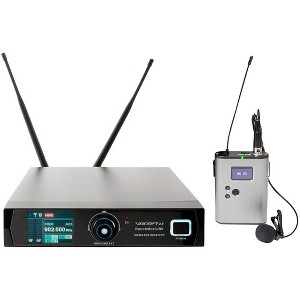 VocoPro Benchmark-LAV: True diversity PLL wireless bodypack system with lavalier mic - 1 of 4