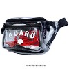 Kemp Transparent Lifeguard Fanny Pack/Hip Pack with GUARD Logo - Water-Resistant and Durable Waist Bag for Medical Supplies & Lifeguard Gear - Clear - 4 of 4