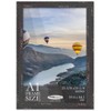 PosterPalooza | Photo Size Shabby Chic Black Picture Frame - UV Acrylic, Foam Board Backing, Hanging Hardware - 3 of 4