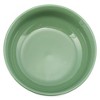 Elanze Designs Bistro Ceramic 7 inch Cereal Salad Bowls Set of 4, Sage Green - 3 of 4