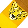 Cool Socks, Cheetah Safari, Funny Novelty Socks, Large - 4 of 4