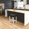 WestinTrends Upholstered Saddle Seat Bar Stool - 2 of 4