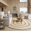 Nuloom Ripplewood Oval Jute Area Rug - 2 of 4