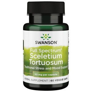 Swanson Full Spectrum Sceletium Tortuosum 50 mg 60 Veg Caps. - 1 of 1