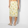 Women's Lace Trim Midi A-Line Skirt - Wild Fable™ - 3 of 3