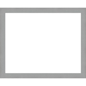 Amanti Art Brushed Black Framed Dry Erase Magnetic Board - 1 of 4
