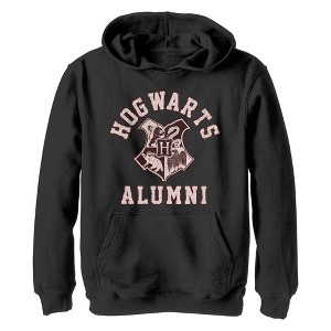 Boy's Harry Potter Hogwarts Alumni Crest Pull Over Hoodie - 1 of 4