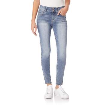 Wallflower Women's Ultra Skinny Mid-rise Insta Soft Juniors Jeans
