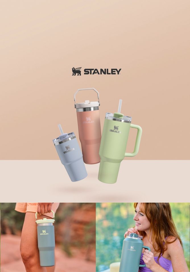 Stanley Rose Quartz Glow 30oz Quencher - Magnolia