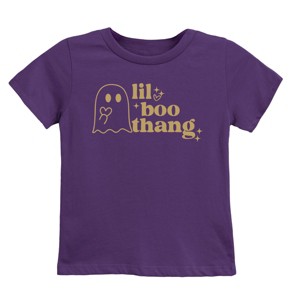 The Juniper Shop Lil Boo Thang Youth Short Sleeve Tee - L - Purple - 1 of 4
